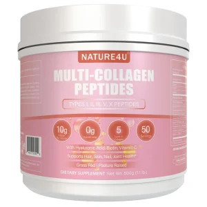 Nature4U Multi-Collagen Peptides Powder
