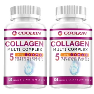 Collagen Complex Capsules - with Types I, II, III, V, X