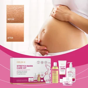 Pregnancy Stretch Mark Cream Set - Natural Fading & Tightening