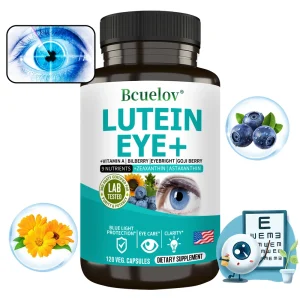 Lutein Eye + Vitamins - 9 in 1 Zeaxanthin Eyebright Bilberry Supplement